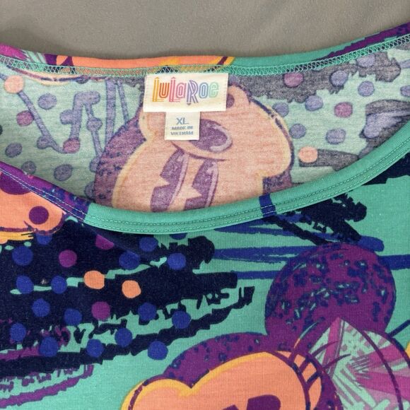 Womens Disney LulaRoe Irma Minnie Mouse XL Shirt High low hem super cute - Picture 6 of 6